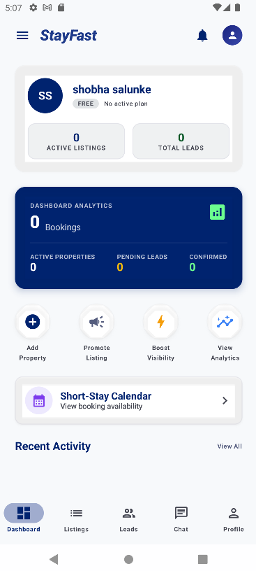 App Dashboard